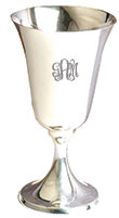 Goblet Monogrammed